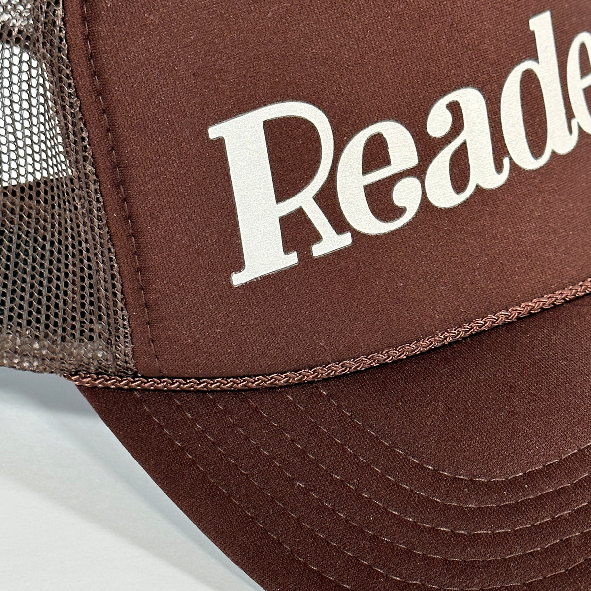 "Reader" Brown Trucker by DYERB